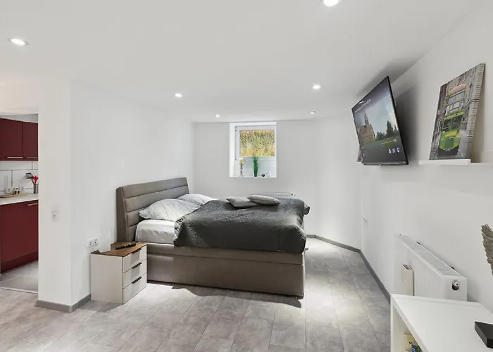 Fuer 2 Personen Gemuetlicher Urlaub Barrierefrei Fewo2 شقة